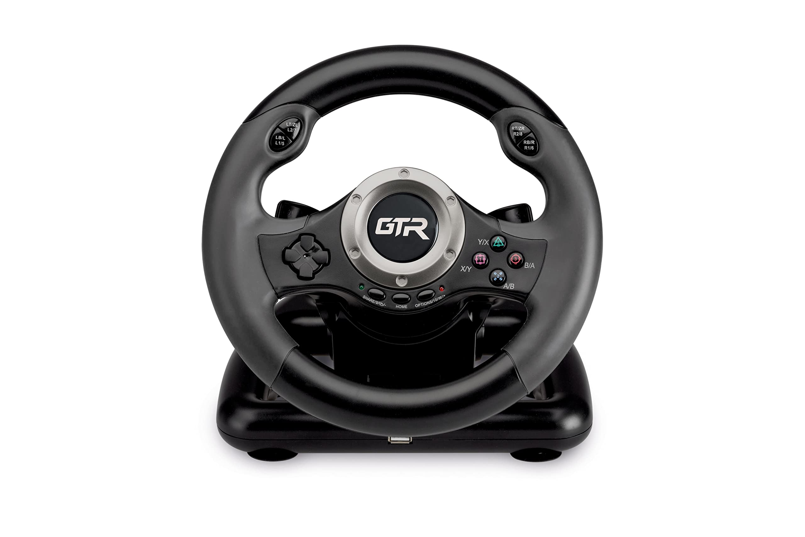 Volante Jinshu Gtr Racing Wheel Con Pedales ( PS4 - /PS3/Switch/PC) - Compatible PS5 Volante Jinshu Gtr Racing Wheel Con Pedales ( PS4 - /PS3/Switch/PC) - Compatible PS5